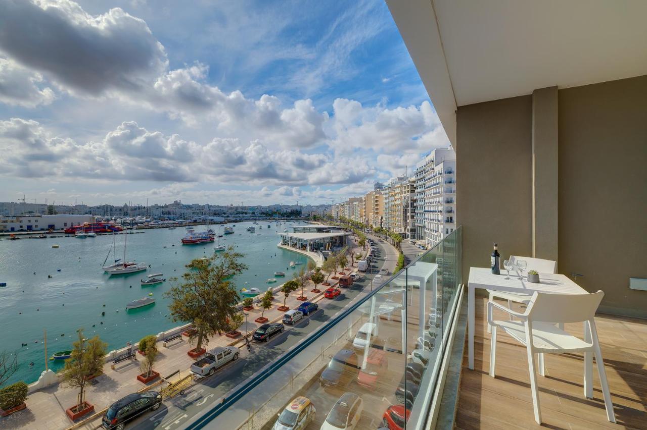 Superlative Apartment With Valletta And Harbour Views 슬리에마 외부 사진