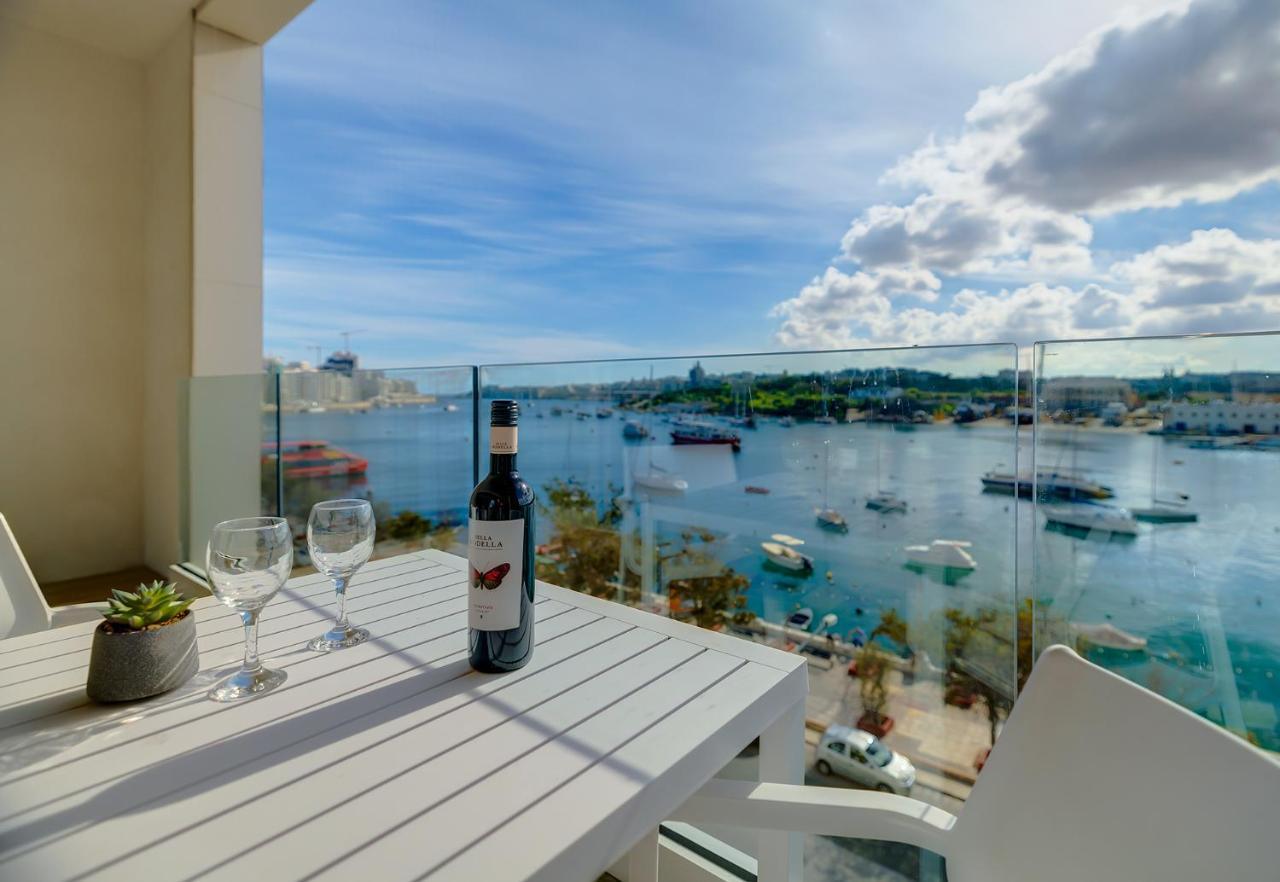 Superlative Apartment With Valletta And Harbour Views 슬리에마 외부 사진